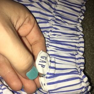 stripped off the shoulder top